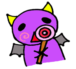 not serious ANGEL and small DEVIL sticker #3261221