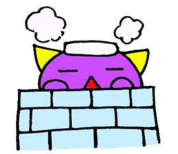 not serious ANGEL and small DEVIL sticker #3261233