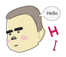 Sleepy boy sticker #3261458