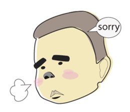 Sleepy boy sticker #3261466