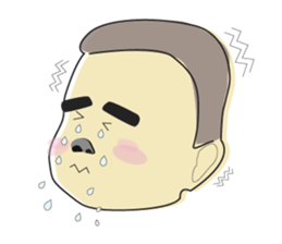 Sleepy boy sticker #3261467