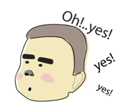 Sleepy boy sticker #3261469