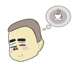 Sleepy boy sticker #3261470