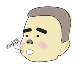 Sleepy boy sticker #3261471