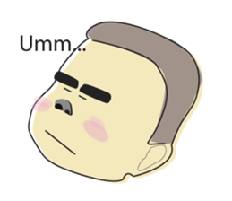 Sleepy boy sticker #3261473