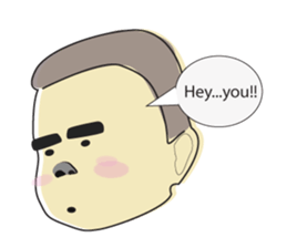 Sleepy boy sticker #3261476