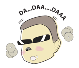 Sleepy boy sticker #3261478