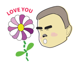 Sleepy boy sticker #3261484