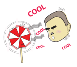 Sleepy boy sticker #3261486