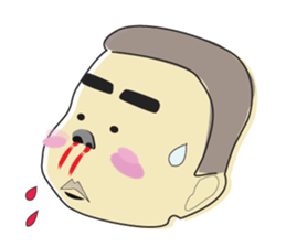 Sleepy boy sticker #3261490