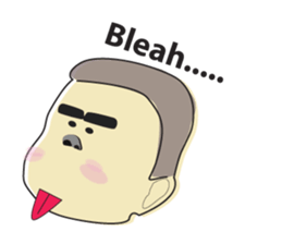 Sleepy boy sticker #3261493