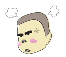 Sleepy boy sticker #3261494