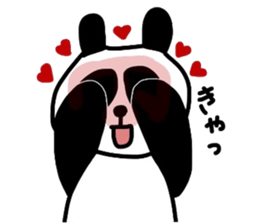 Cute panda Sticker 3 sticker #3261662