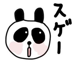 Cute panda Sticker 3 sticker #3261664