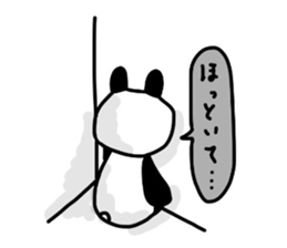 Cute panda Sticker 3 sticker #3261687