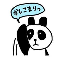 Cute panda Sticker 3 sticker #3261691