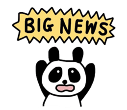 Cute panda Sticker 3 sticker #3261694