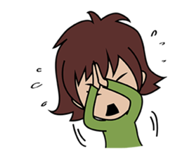 Patcha&Sira  : shoot the breeze. (ENG) sticker #3261972