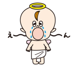 Daily life of Angel and a devil sticker #3262220