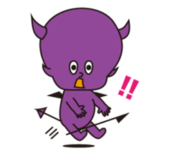 Daily life of Angel and a devil sticker #3262227