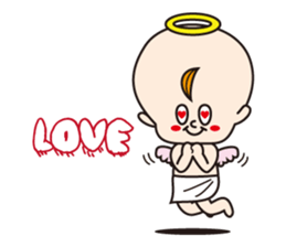 Daily life of Angel and a devil sticker #3262234