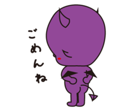 Daily life of Angel and a devil sticker #3262235