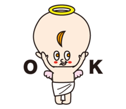 Daily life of Angel and a devil sticker #3262236