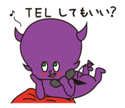 Daily life of Angel and a devil sticker #3262240