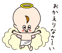 Daily life of Angel and a devil sticker #3262246