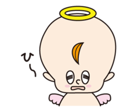 Daily life of Angel and a devil sticker #3262254