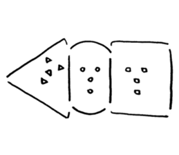 Shapes Friends sticker #3262657