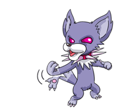 Chihuahua of dual personality sticker #3262727