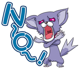 Chihuahua of dual personality sticker #3262731