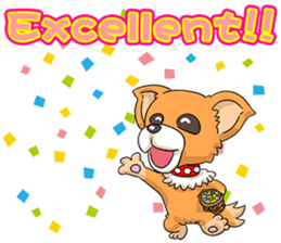 Chihuahua of dual personality sticker #3262732