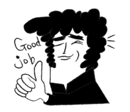 Taro is my senior. sticker #3262865