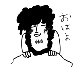 Taro is my senior. sticker #3262868