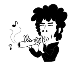 Taro is my senior. sticker #3262886