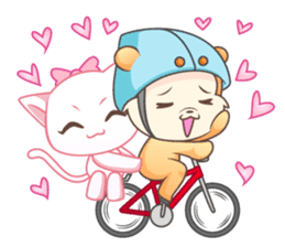 bitty boy - Love bike sticker #3263264
