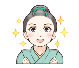 Sakuha Edo nimo sono soshitsu sticker #3263546