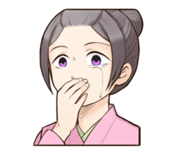 Sakuha Edo nimo sono soshitsu sticker #3263549