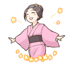 Sakuha Edo nimo sono soshitsu sticker #3263550