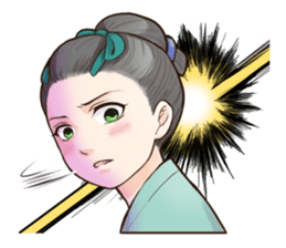 Sakuha Edo nimo sono soshitsu sticker #3263562