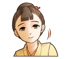 Sakuha Edo nimo sono soshitsu sticker #3263567