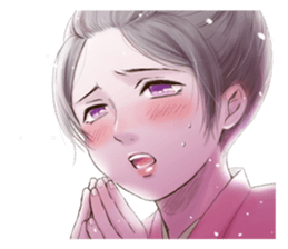 Sakuha Edo nimo sono soshitsu sticker #3263576