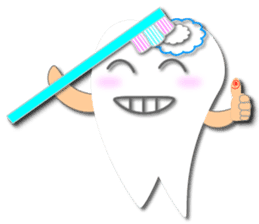 Teeth life diary sticker #3263578