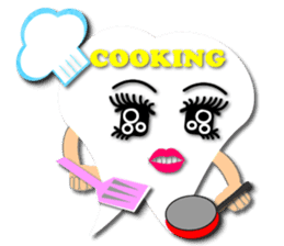 Teeth life diary sticker #3263593