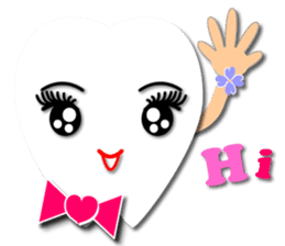 Teeth life diary sticker #3263600