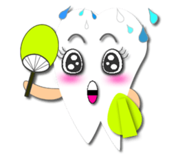 Teeth life diary sticker #3263615