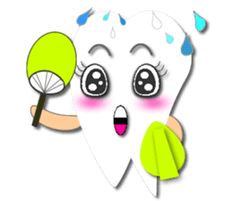 Teeth life diary sticker #3263615