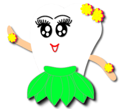 Teeth life diary sticker #3263617